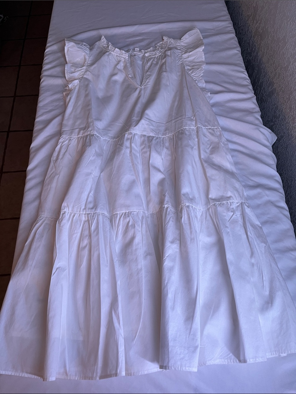 A loves A dress medium white